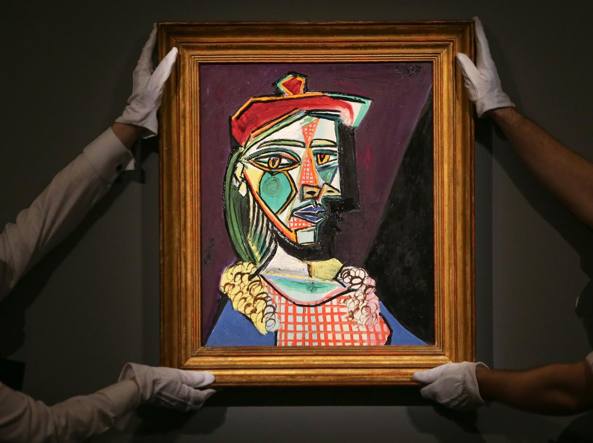 amante picasso quadro asta