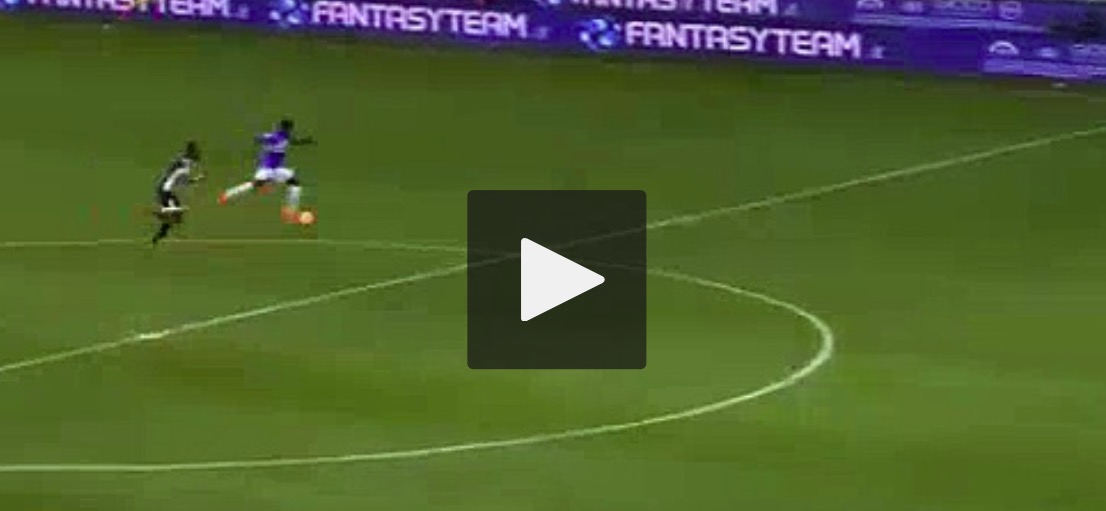 Duvan Zapata come George Weah: video gol dopo coast to coast da urlo