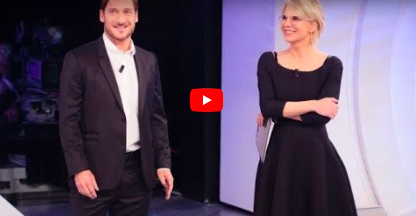 Francesco Totti a C'è posta per te: grande emozione per tre ragazzi down