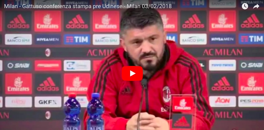 YOUTUBE Rino Gattuso: "Milan? Non siamo Brad Pitt ma brutti come me e la mia barba"