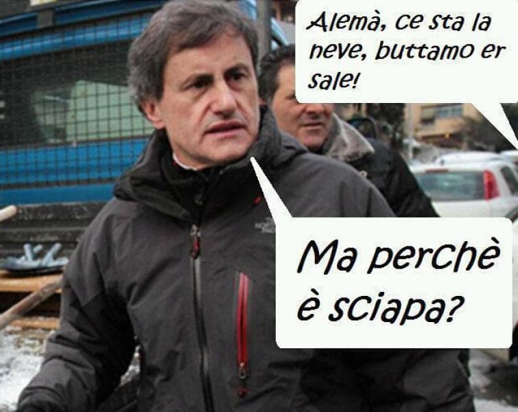 Neve a Roma, Raggi batte Alemanno per ko tecnico. Ma "er paletta" non si rassegna