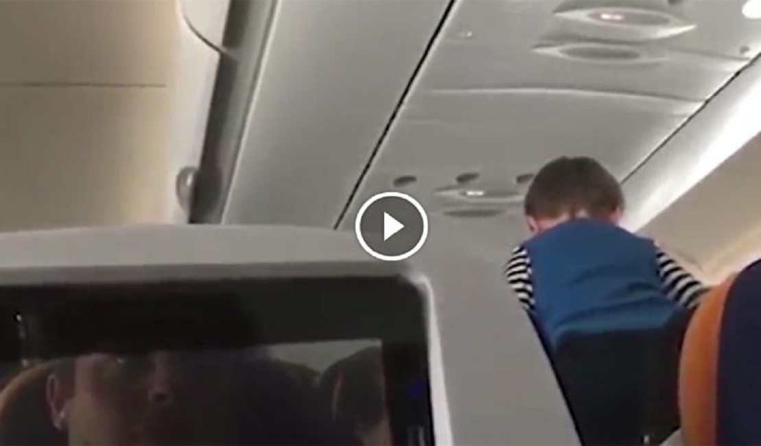 Il video girato su un volo Lufthansa. Un bambino indemoniato urla per 8 ore di fila