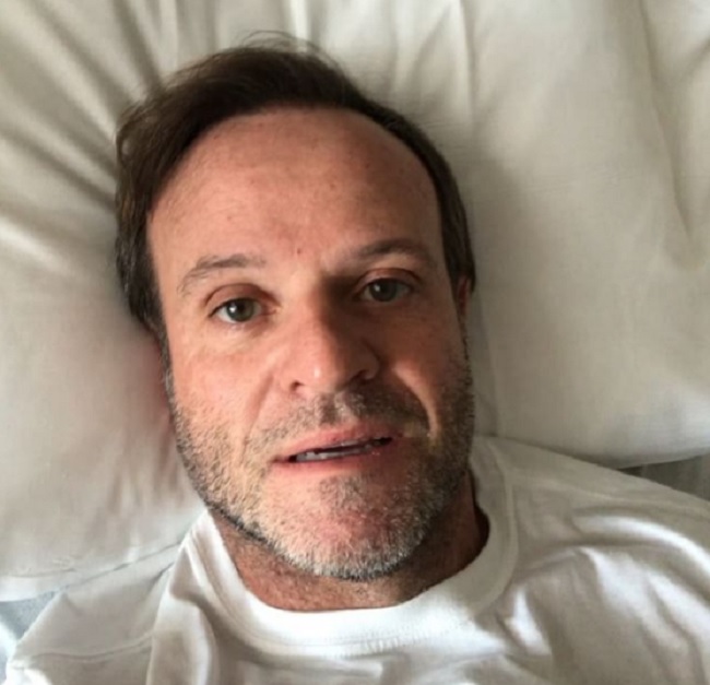 Ruben Barrichello ricoverato in ospedale: "Ho un problema a una vena"