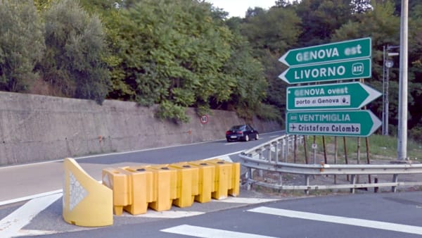 Autostrada A7 Serravalle-Genova chiusure