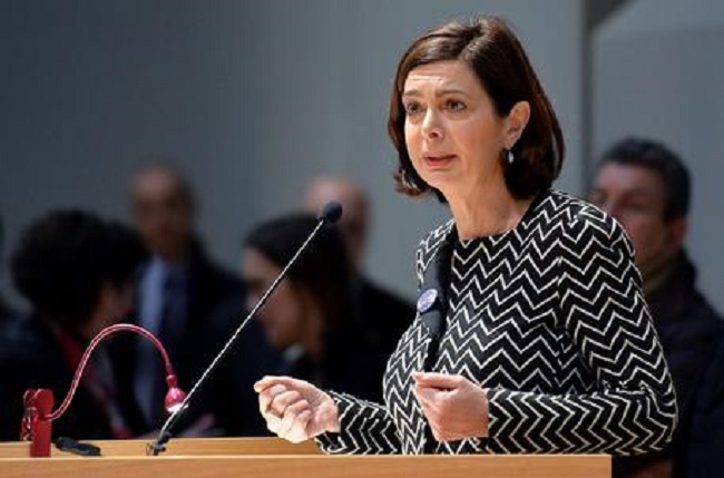 Macerata. Laura Boldrini: "Mi fa orrore quando M5S dice che bisogna abbassare la voce"