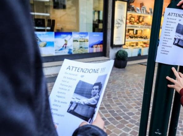 Marco Boni, 16 anni, è scomparso da Riva del Garda