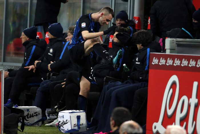 Inter-Crotone, Brozovic reagisce a Spalletti al momento della sostituzione