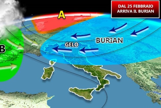 maltempo italia burian