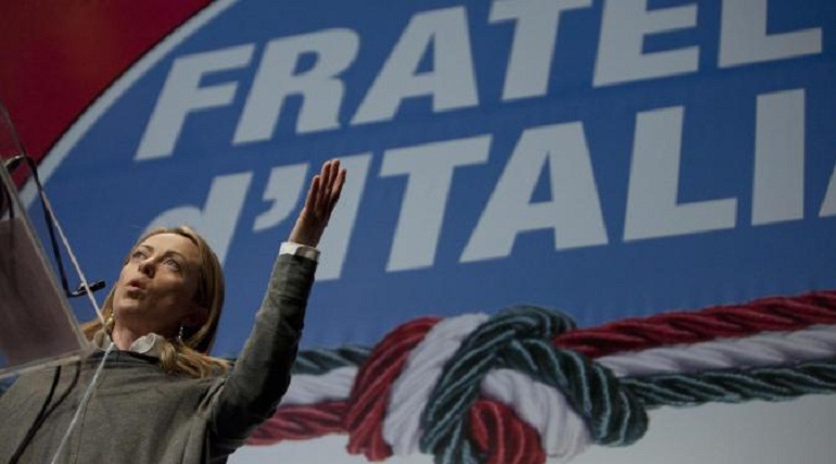 Giorgia Meloni (foto Ansa)
