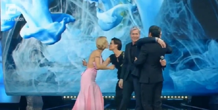 Festival di Sanremo 2018: Claudia Pandolfi e la battuta velenosa a Michelle Hunziker su "meraviglioso"