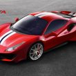 Ferrari 488 Pista da sopra