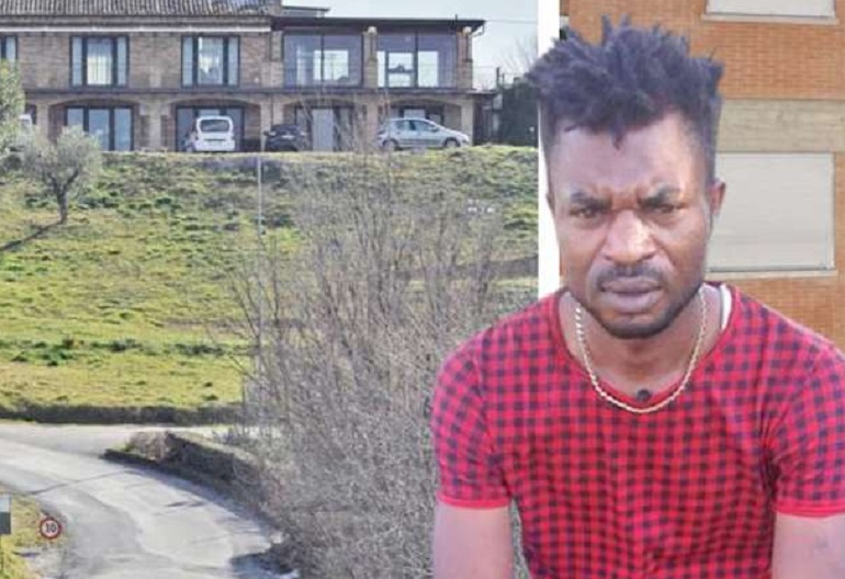 Innocent Oseghale (foto Ansa)