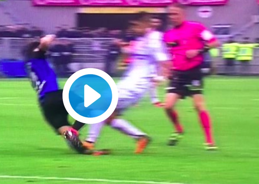 Inter-Bologna 2-1, VAR: mano D'Ambrosio, non è rigore. Masina espulso (VIDEO)