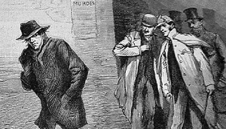 Jack lo Squartatore nelle ricostruzioni dell'epoca (foto Ansa)