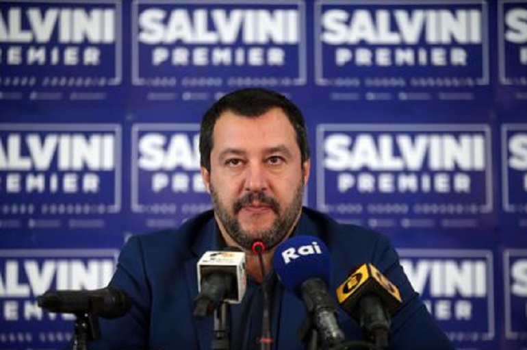 Matteo Salvini (foto Ansa)