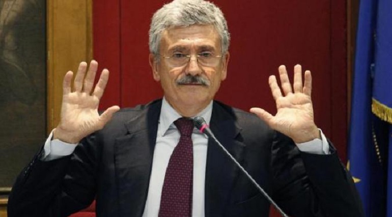 Massimo D'Alema (foto Ansa)