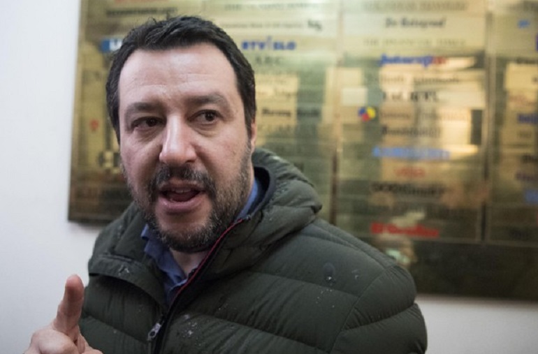 Matteo Salvini (foto Ansa)
