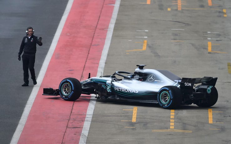 Mercedes W09 F1 2018