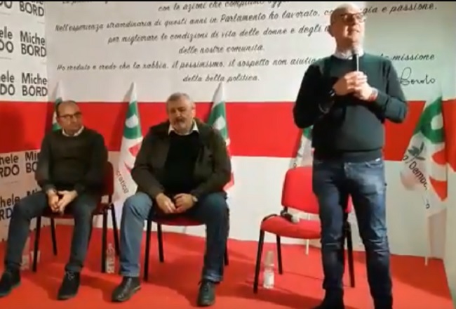 Michele Bordo, capolista Pd Cerignola-Manfredonia: "Mio avversario M5S vendeva cd falsi"