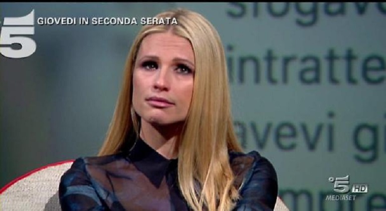 Michelle Hunziker al Maurizio Costanzo Show