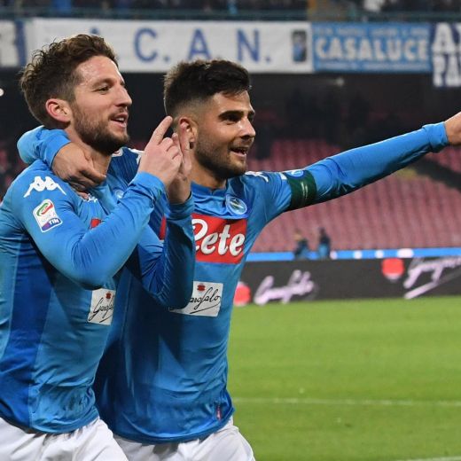 Napoli-Lazio 4-1 highlights, pagelle: De Vrij-Callejon-Zielinski-Mertens video gol. Wallace autogol