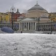 Centro Napoli neve