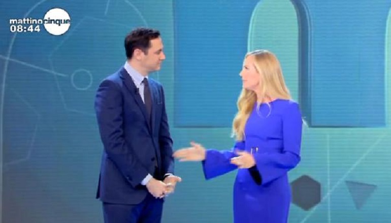 Federica Panicucci e Francesco Vecchi