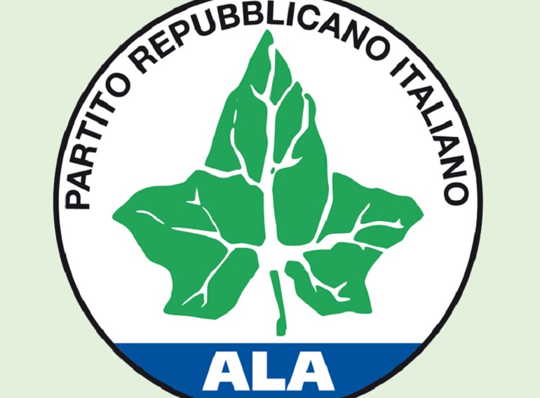 Il simbolo del Partito Repubblicano Italiano-Ala
