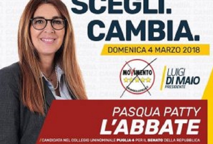 Patty L'Abbate, altra incandidabile M5s al Senato? Il cavillo: "Candidata con altri, ma non contro di noi"