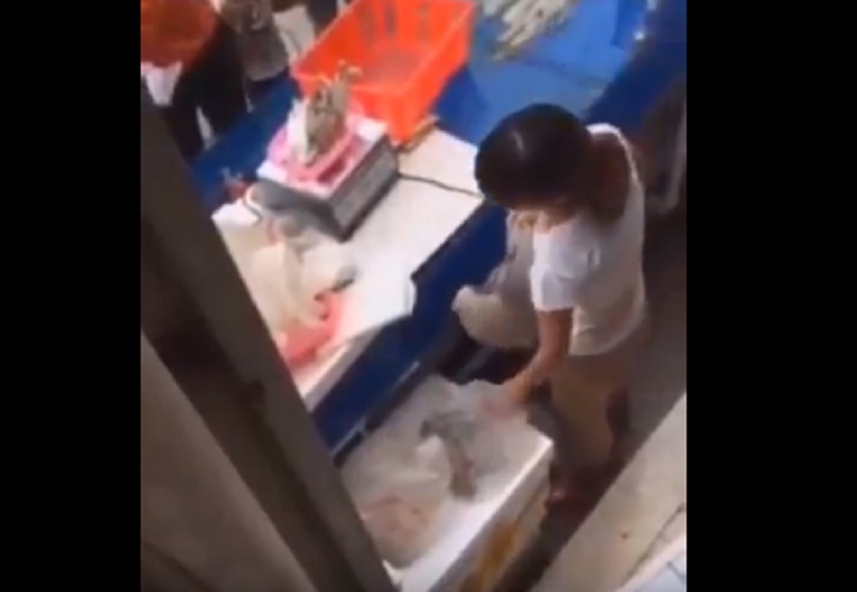 Pescheria inganna i clienti così: pesa il pesce poi....