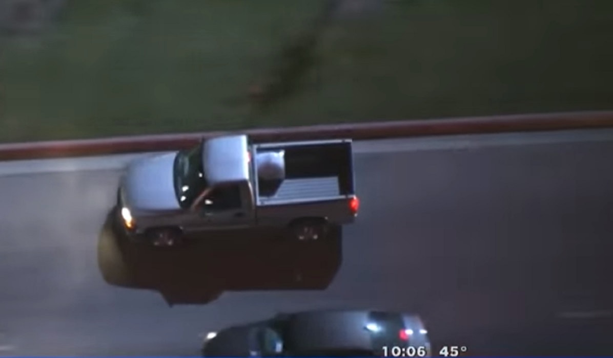 Ruba pick up a Los Angeles: l'inseguimento della polizia sembra un film