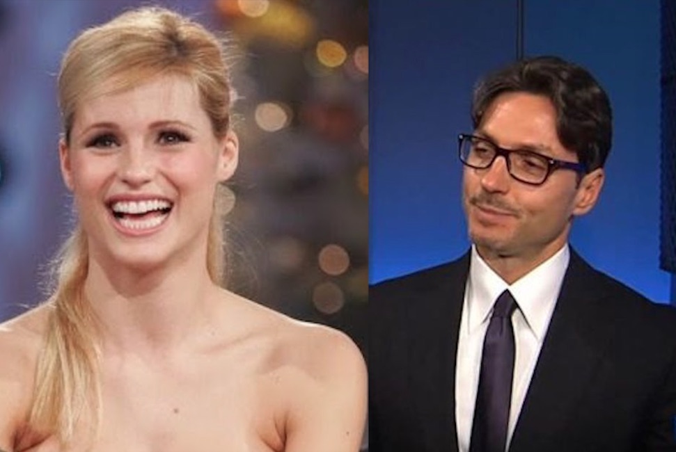 Piersilvio Berlusconi manda a Sanremo un mazzo di fiori per Michelle Hunzicker