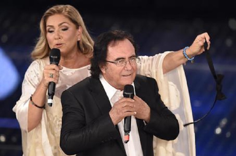 Romina Power e Al Bano (foto Ansa)