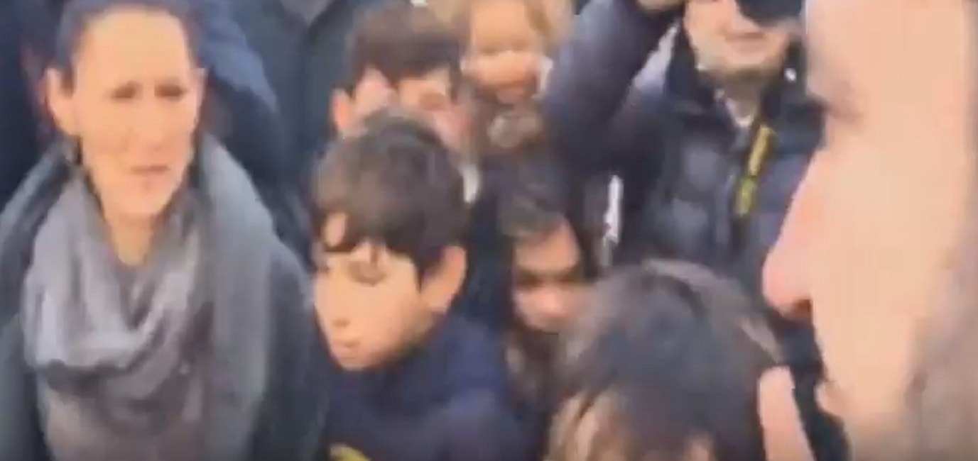 Salvini campo Rom Torino ruspe