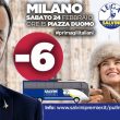 Manifesti salvini con mamma e figlia davanti Duomo
