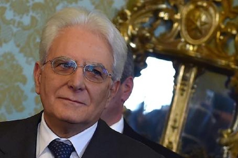 Sergio Mattarella (foto Ansa)