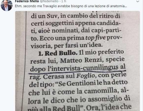 Marco Travaglio ha attaccato Claudio Cerasa nel suo editoriale