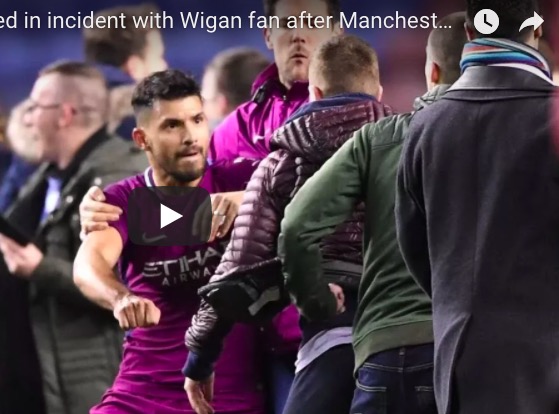 YOUTUBE Wigan-Manchester City: Aguero aggredisce tifoso, Guardiola litiga con Paul Cook
