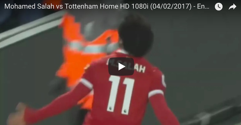 YOUTUBE Mohamed Salah, serpentina alla Messi e scavetto alla Totti