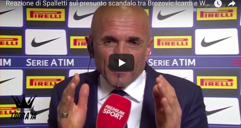 YOUTUBE Spalletti: "Wanda Nara-Icardi-Brozovic? Se le chiamate notizie siamo messi male"