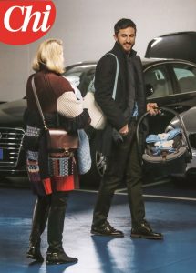 Francesco Amos in braccio di Barbara Berlusconi