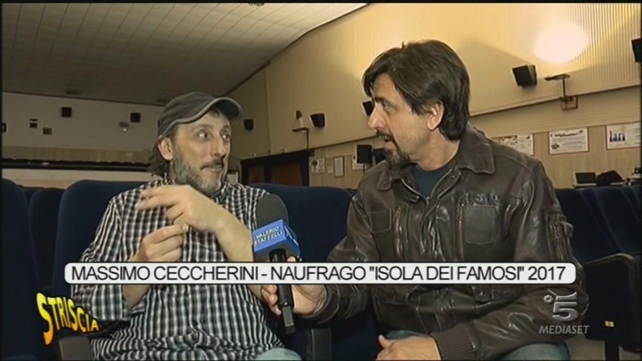 massimo ceccherini a striscia
