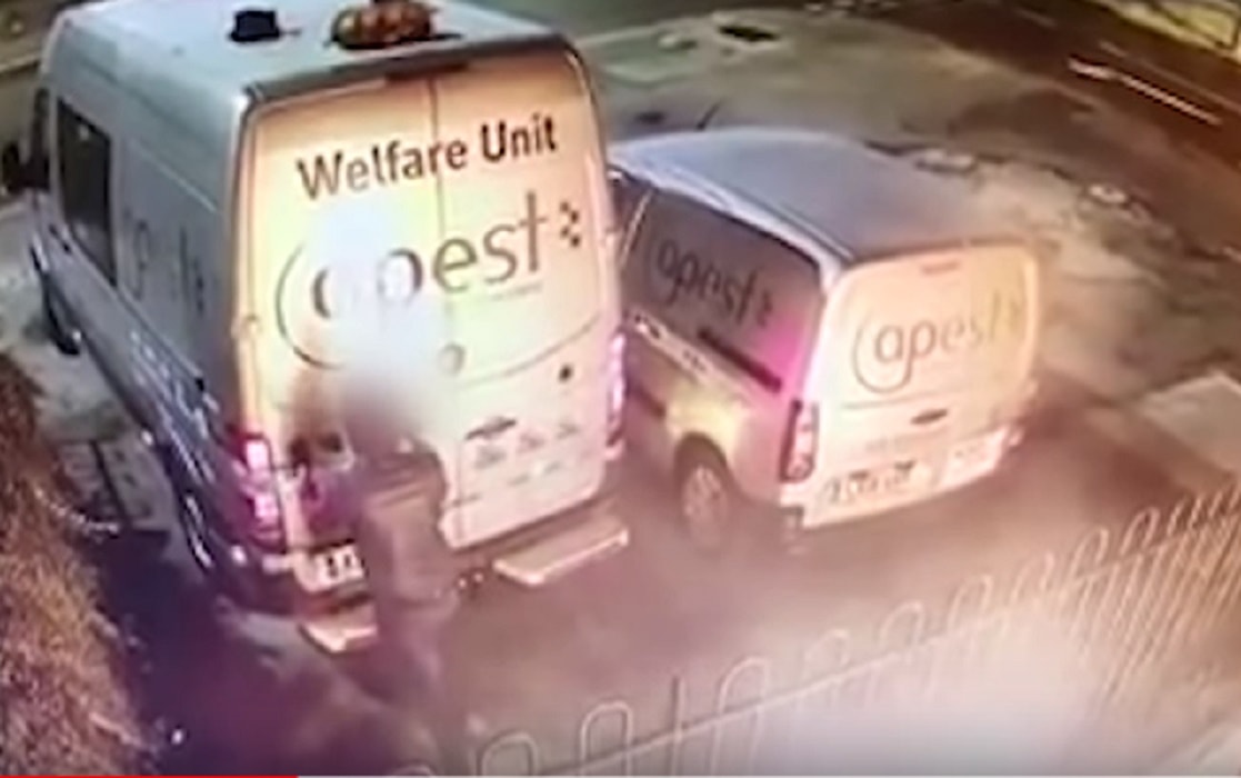 londra furto furgone sosta