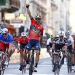 Vincenzo Nibali al traguardo