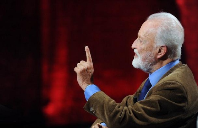 Eugenio Scalfari (foto Ansa)