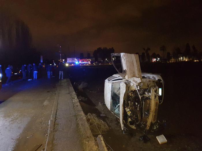 Caserta, forte tromba d'aria