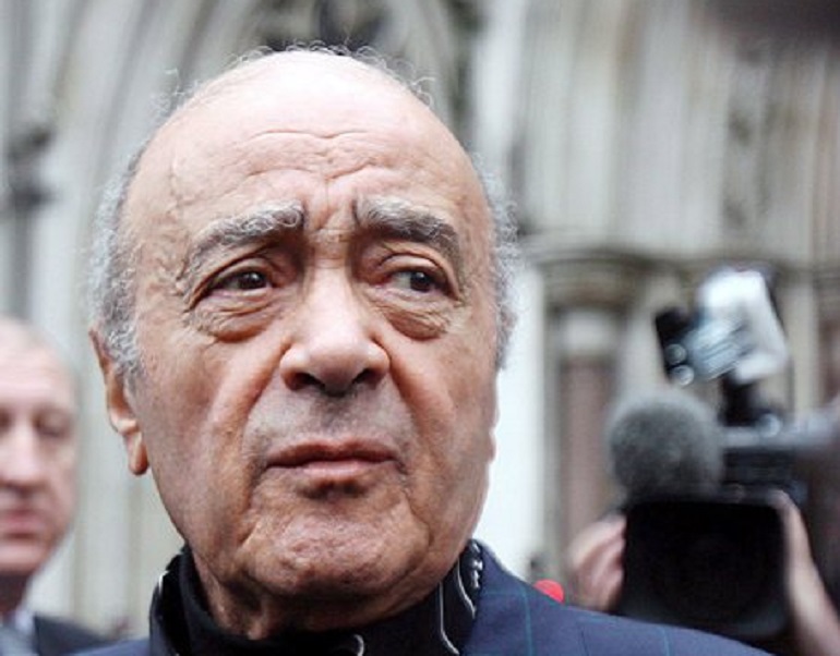 Mohamed Al-Fayed (foto Ansa)