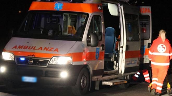 Ambulanza in servizio