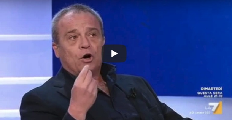 Claudio Amendola a "L'Aria che tira"