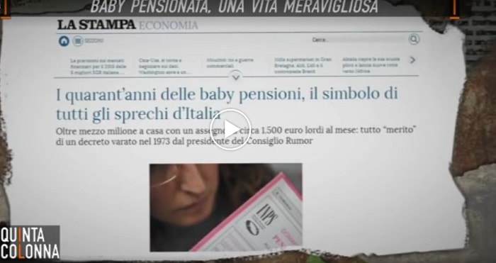 Baby pensionata a soli 29 anni, ora ne ha 64: la storia dell'ex bidella a Quinta Colonna